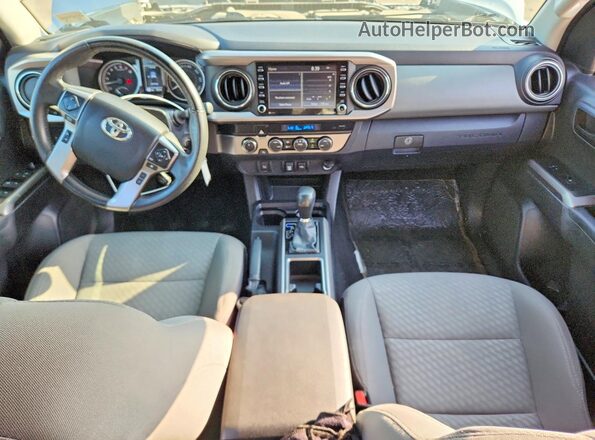 3TMCZ5AN0NM488686 2022 TOYOTA TACOMA Серый Вид панели приборов