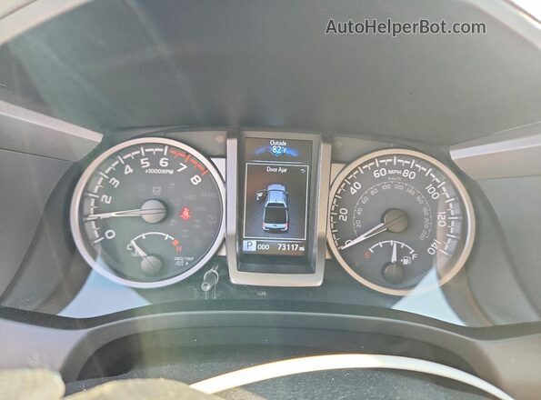 3TMCZ5AN0NM488686 2022 TOYOTA TACOMA Серый Вид щитка приборов