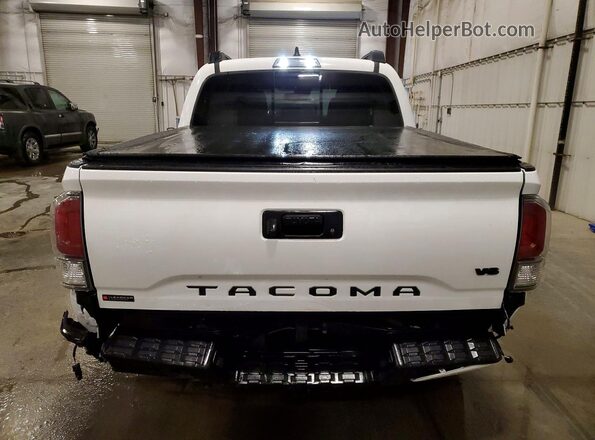 3TMCZ5AN0NM497324 2022 TOYOTA TACOMA White Widok z tyłu