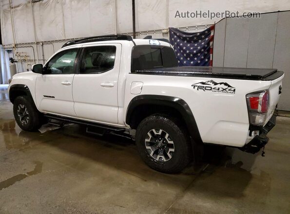 3TMCZ5AN0NM497324 2022 TOYOTA TACOMA White Tył lewy