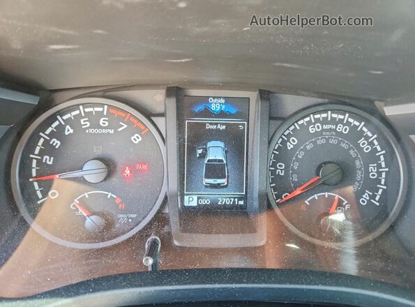 3TMCZ5AN0NM523713 2022 TOYOTA TACOMA Белый Вид щитка приборов
