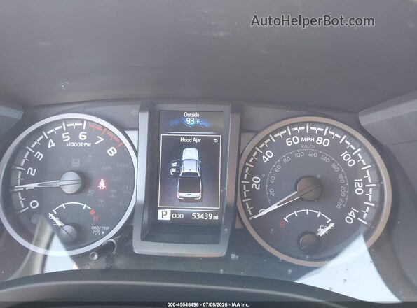 3TMCZ5AN0PM579198 2023 TOYOTA TACOMA Черный Вид задних сидений
