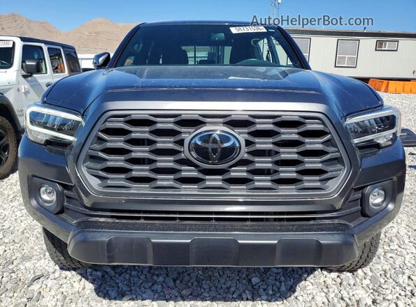 3TMCZ5AN0PM587107 2023 TOYOTA TACOMA Gray Вид спереду