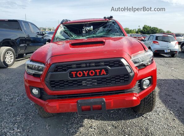 3TMCZ5AN0PM588919 2023 TOYOTA TACOMA Red Դիմացի տեսք