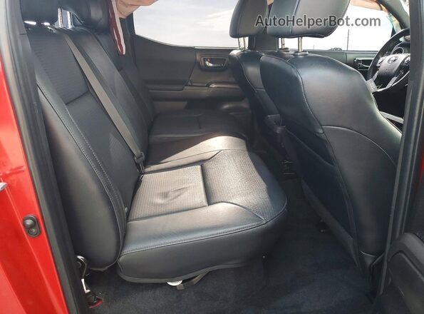 3TMCZ5AN0PM588919 2023 TOYOTA TACOMA Red Հետևի նստատեղերի տեսք