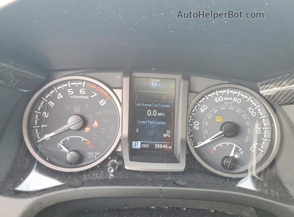 3TMCZ5AN0PM588919 2023 TOYOTA TACOMA Red Սարքավորումների վահանակի տեսք