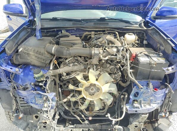 3TMCZ5AN0PM594929 2023 TOYOTA TACOMA Blue Widok wnętrza z tyłu