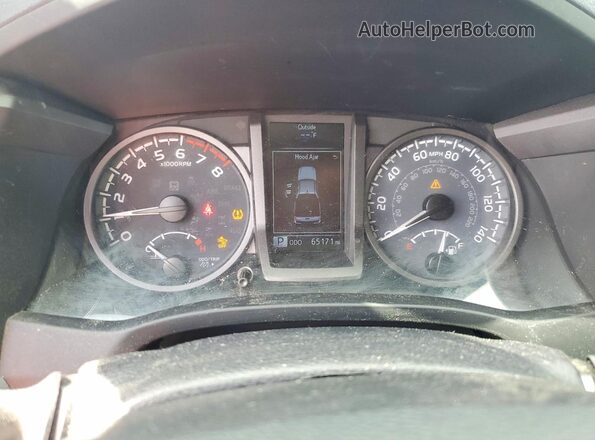 3TMCZ5AN0PM594929 2023 TOYOTA TACOMA Blue Widok zestawu wskaźników