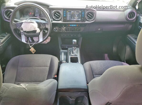 3TMCZ5AN1HM050098 2017 TOYOTA TACOMA Желто-коричневый Вид панели приборов