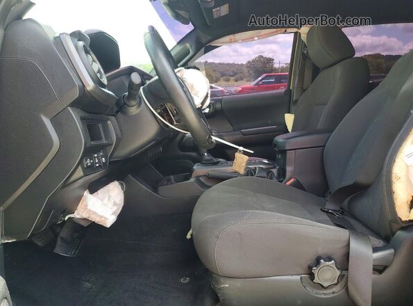 3TMCZ5AN1HM050098 2017 TOYOTA TACOMA Желто-коричневый Вид салона спереди