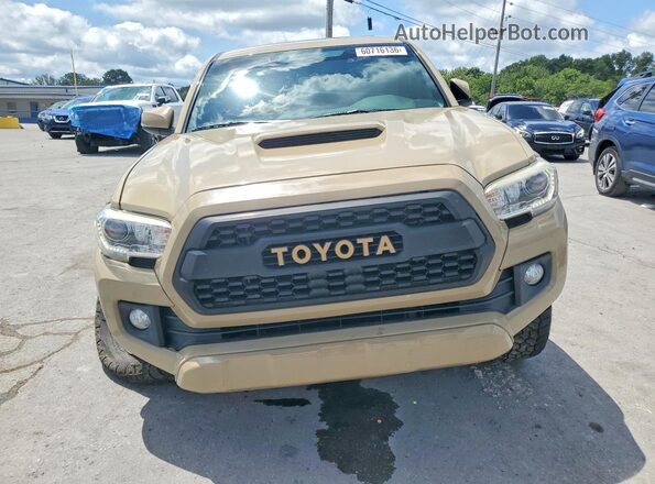 3TMCZ5AN1HM050098 2017 TOYOTA TACOMA Желто-коричневый Вид спереди