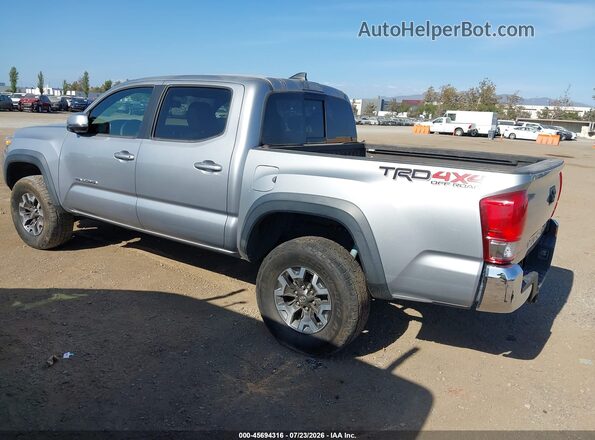 3TMCZ5AN1HM067192 2017 TOYOTA TACOMA Silver Задня ліва чверть