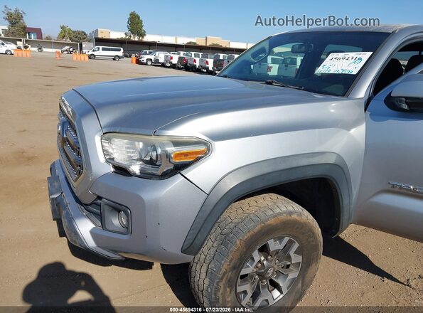3TMCZ5AN1HM067192 2017 TOYOTA TACOMA Silver Вид спереду