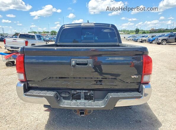 3TMCZ5AN1JM121516 2018 TOYOTA TACOMA Black Вид ззаду