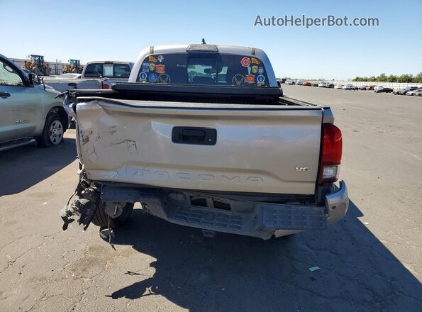 3TMCZ5AN1JM132712 2018 TOYOTA TACOMA Silver უკანა ხედი