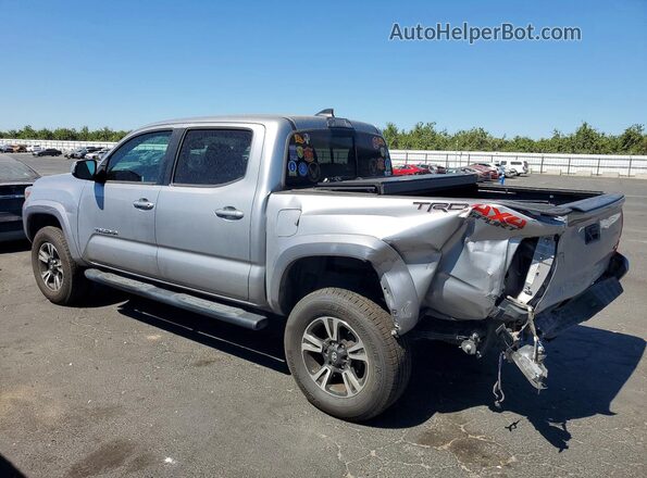 3TMCZ5AN1JM132712 2018 TOYOTA TACOMA Silver უკანა მარცხენა