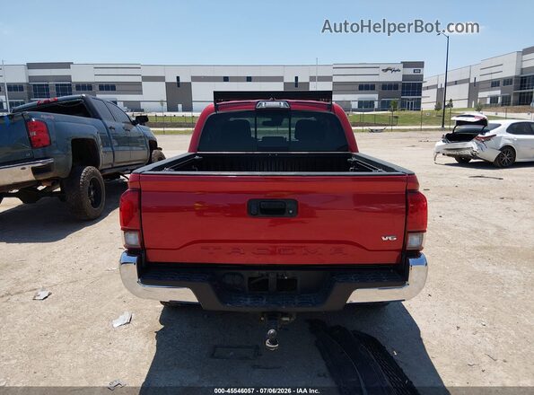 3TMCZ5AN1JM146402 2018 TOYOTA TACOMA Красный 