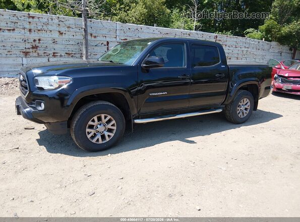 3TMCZ5AN1JM155083 2018 TOYOTA TACOMA Black Przód lewy