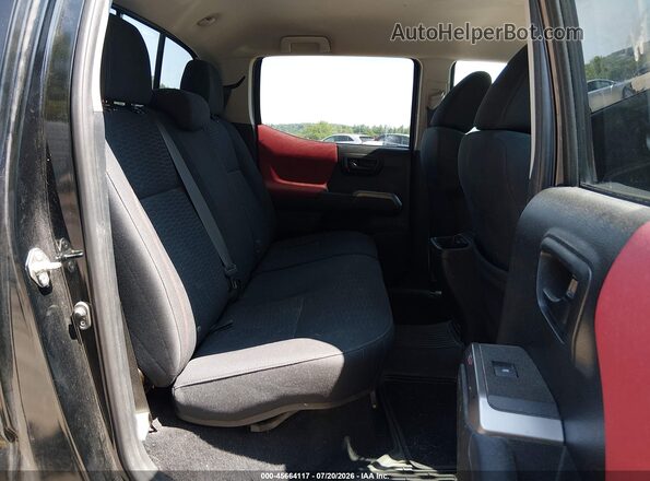 3TMCZ5AN1JM155083 2018 TOYOTA TACOMA Black Widok naklejki z numerem VIN