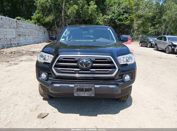 3TMCZ5AN1JM155083 2018 TOYOTA TACOMA Black Widok zestawu wskaźników