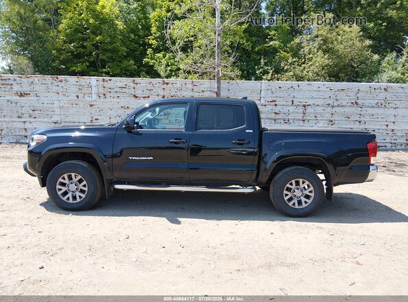 3TMCZ5AN1JM155083 2018 TOYOTA TACOMA Black Widok wnętrza 360 stopni