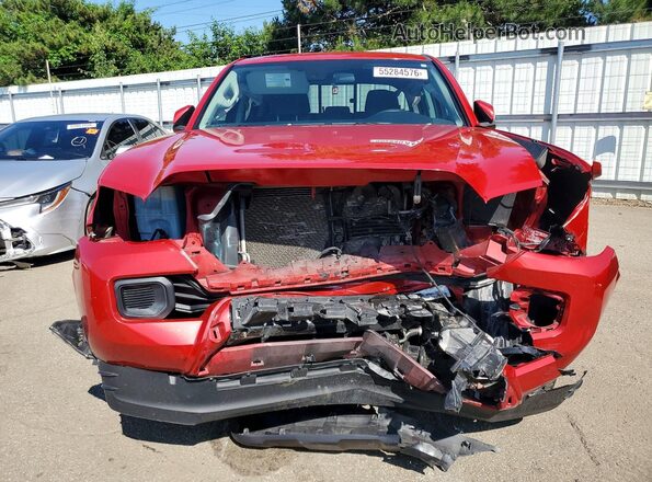 3TMCZ5AN1KM189476 2019 TOYOTA TACOMA Red Դիմացի տեսք