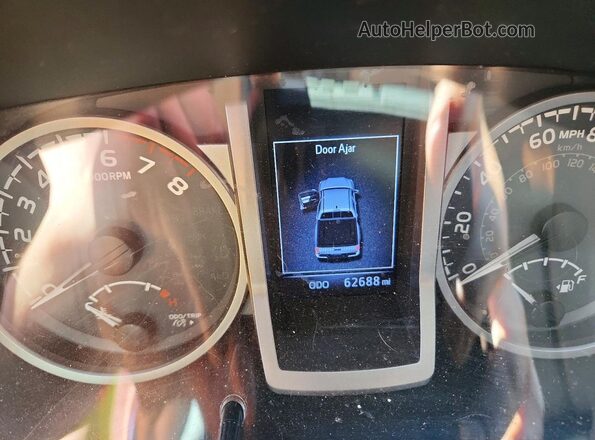 3TMCZ5AN1KM201058 2019 TOYOTA TACOMA Синий Вид щитка приборов