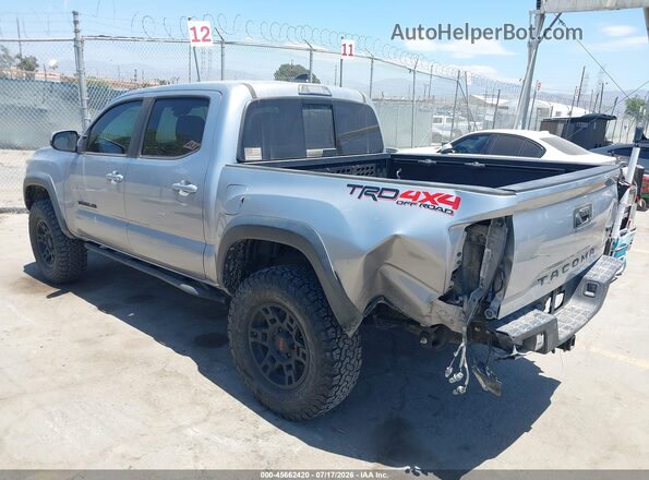 3TMCZ5AN1KM223867 2019 TOYOTA TACOMA Silver Հետևի ձախ