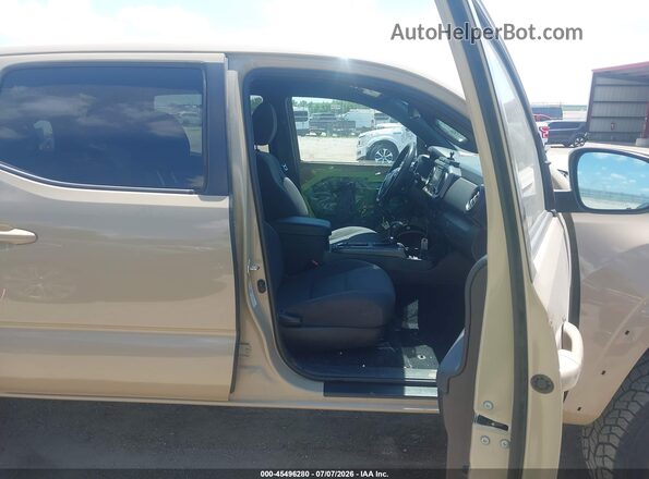 3TMCZ5AN1KM236229 2019 TOYOTA TACOMA Tan Սալոնի դիմացի տեսք
