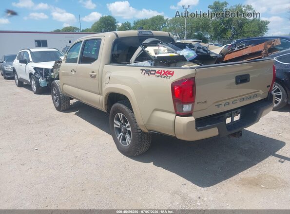 3TMCZ5AN1KM236229 2019 TOYOTA TACOMA Tan Հետևի ձախ