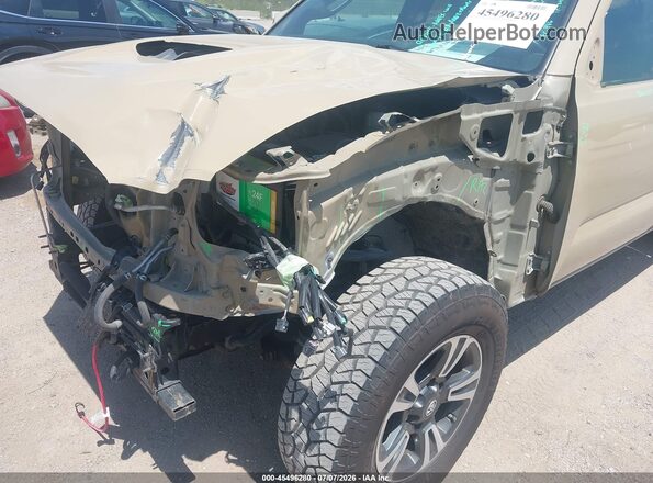 3TMCZ5AN1KM236229 2019 TOYOTA TACOMA Tan 