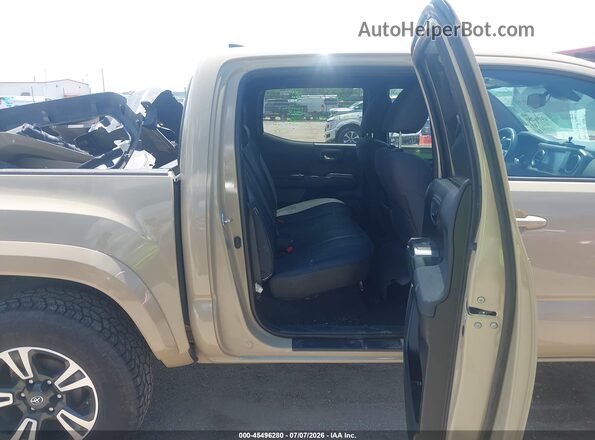 3TMCZ5AN1KM236229 2019 TOYOTA TACOMA Tan VIN կոդի պիտակի տեսք