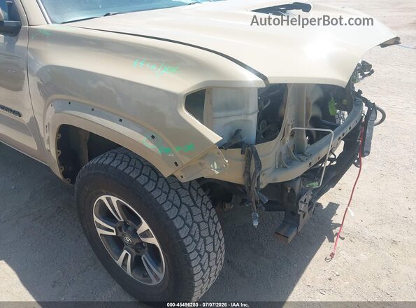 3TMCZ5AN1KM236229 2019 TOYOTA TACOMA Tan 