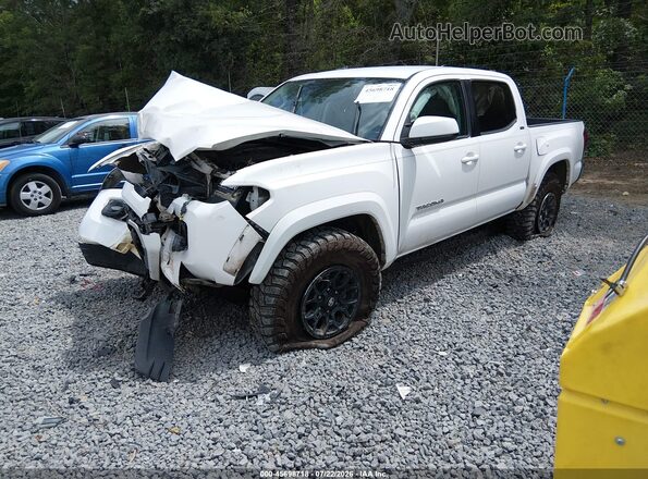 3TMCZ5AN1KM247036 2019 TOYOTA TACOMA Белый Передняя левая четверть