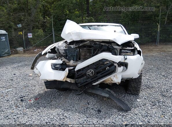 3TMCZ5AN1KM247036 2019 TOYOTA TACOMA Белый Вид задней части салона