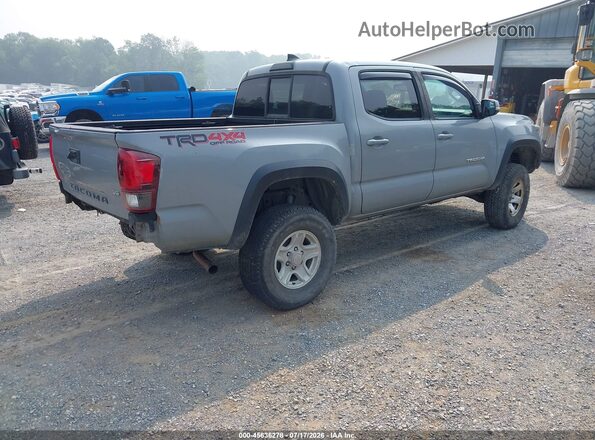 3TMCZ5AN1KM268985 2019 TOYOTA TACOMA Gray Հետևի աջ