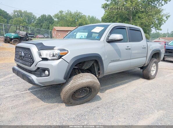 3TMCZ5AN1KM268985 2019 TOYOTA TACOMA Gray Դիմացի տեսք