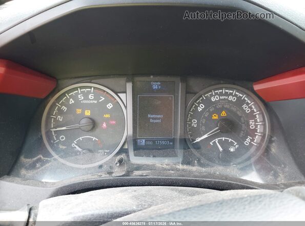 3TMCZ5AN1KM268985 2019 TOYOTA TACOMA Gray Հետևի նստատեղերի տեսք
