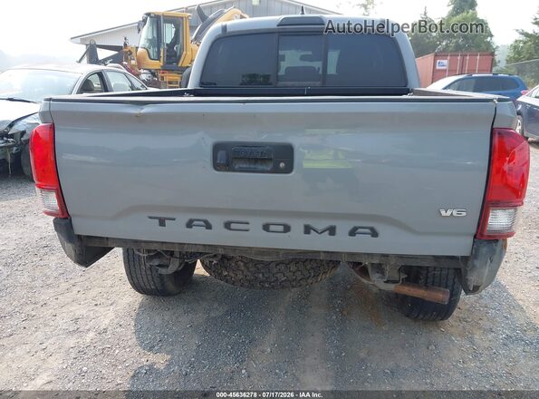 3TMCZ5AN1KM268985 2019 TOYOTA TACOMA Gray 