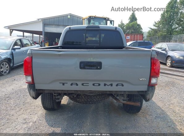 3TMCZ5AN1KM268985 2019 TOYOTA TACOMA Gray 