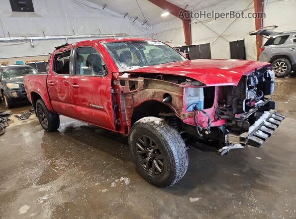 3TMCZ5AN1LM293984 2020 TOYOTA TACOMA Red Передня права чверть