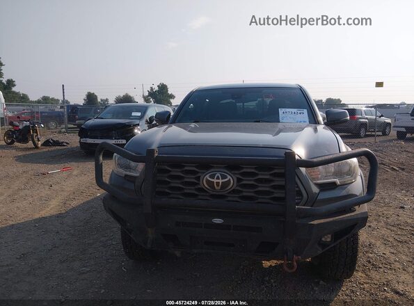 3TMCZ5AN1LM329057 2020 TOYOTA TACOMA Gray Вид спереду