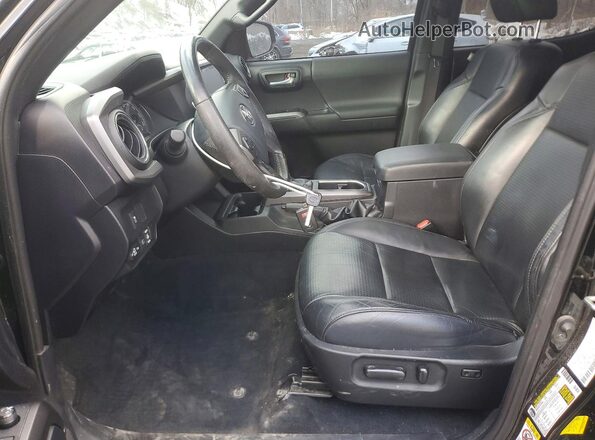 3TMCZ5AN1LM338194 2020 TOYOTA TACOMA Black Widok wnętrza z przodu