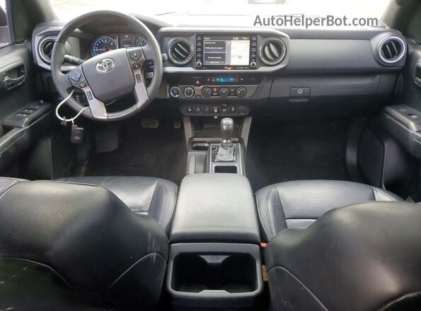 3TMCZ5AN1LM338194 2020 TOYOTA TACOMA Black Widok deski rozdzielczej