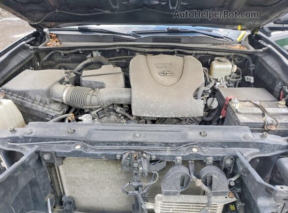 3TMCZ5AN1LM338194 2020 TOYOTA TACOMA Black Widok wnętrza z tyłu