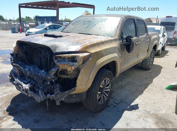 3TMCZ5AN1LM358896 2020 TOYOTA TACOMA Tan Vista tres cuartos delantera izquierda