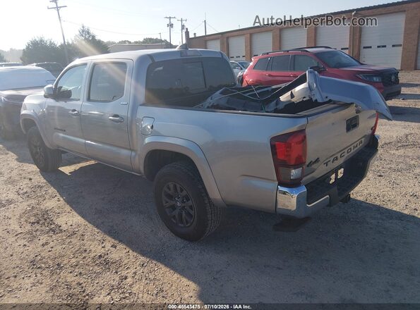 3TMCZ5AN1MM407354 2021 TOYOTA TACOMA Silver Trasero izquierdo