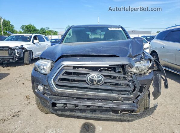 3TMCZ5AN1NM453784 2022 TOYOTA TACOMA Gray Դիմացի տեսք