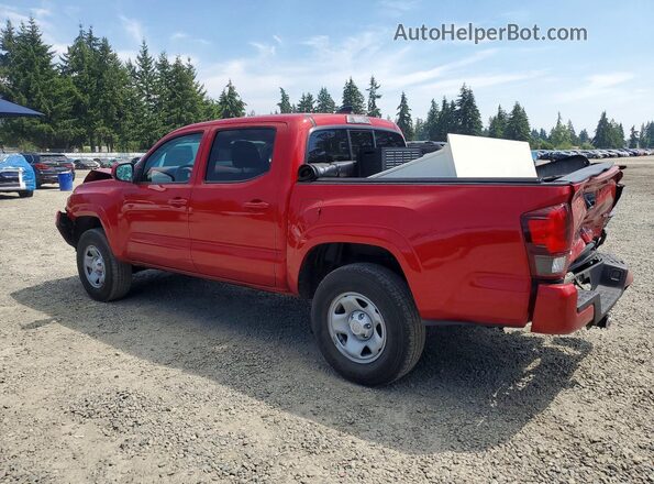 3TMCZ5AN1NM532999 2022 TOYOTA TACOMA Red Rear left