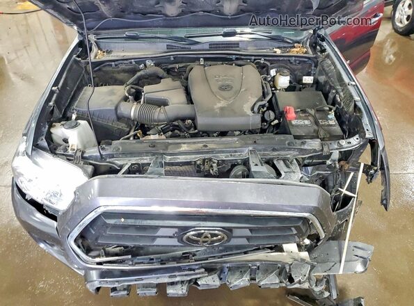 3TMCZ5AN1PM535615 2023 TOYOTA TACOMA Серый Вид задней части салона